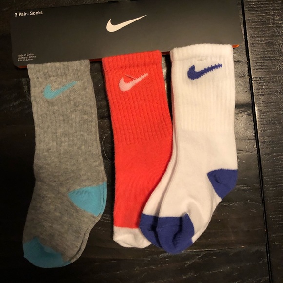 Nike Other - NWT Nike 3 pack of socks - Sz. 12-24 month